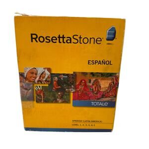 Rosetta Stone Espanol (Spain) Level 1, 2 & 3 With Headset